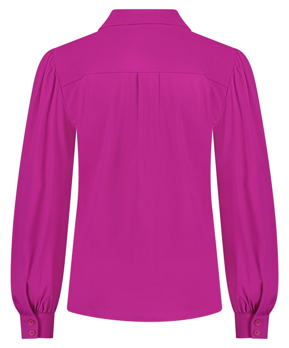 Lady Day | Blouse Philly - Cherry. De musthave Travelstof blouse voor iedere vrouw Dames Mode Kleding