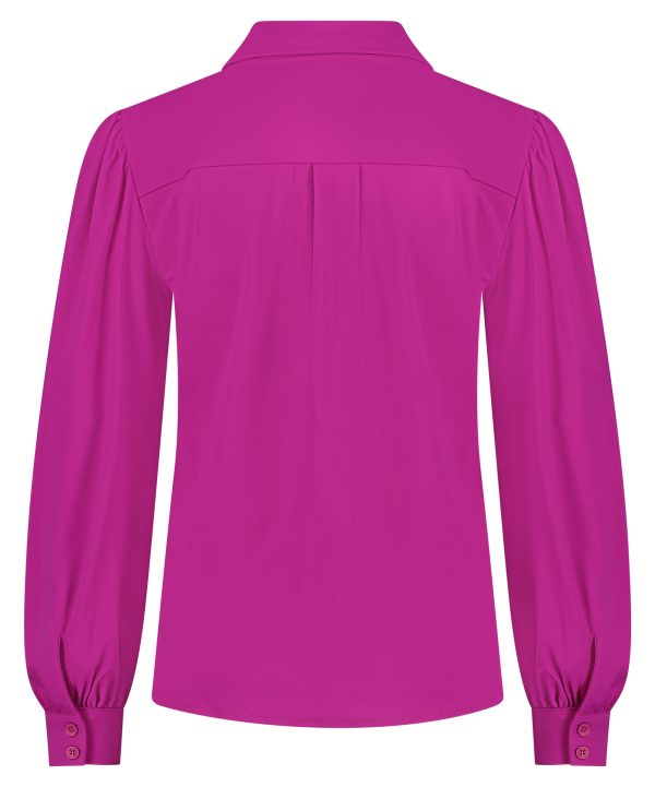 Lady Day | Blouse Philly - Cherry. The must-have Travel fabric blouse for every woman Ladies Fashion Clothing