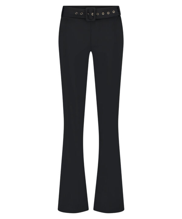 Lady Day - Broek Sia - Black | Morgen in huis Travelstof Broek Zwart Dames Mode voor vrouwen