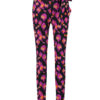 Lady Day - Tokyo Trouser - Art Leopard Print Ladies Travel Fabric Trousers Clothing by Stretch Fashion Fashion