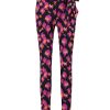 Lady Day - Tokyo Trouser - Art Leopard Print Dames Travelstof Broek Kleding van Stretch Mode Fashion