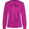 Lady Day - Blouse Vanessa - Cherry - Dameskleding - Travelstof - Met strik