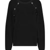 Lady Day - Sweater Whitney - Black Trui voor dames mode fashion zwarte trui vrouwen zwart