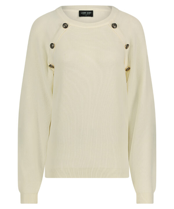 Lady Day - Sweater Whitney - Champagne Voor dames vrouwen kleding nieuwe online mode