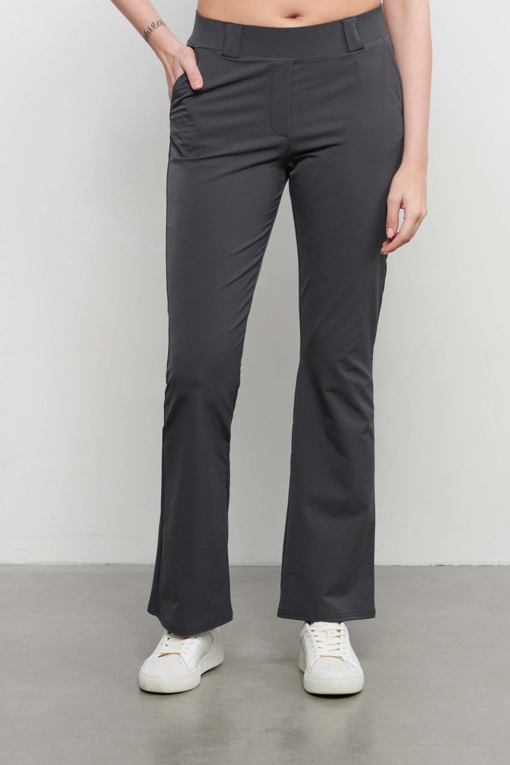 &Co Woman - Penelope Flare Travel - Antracite