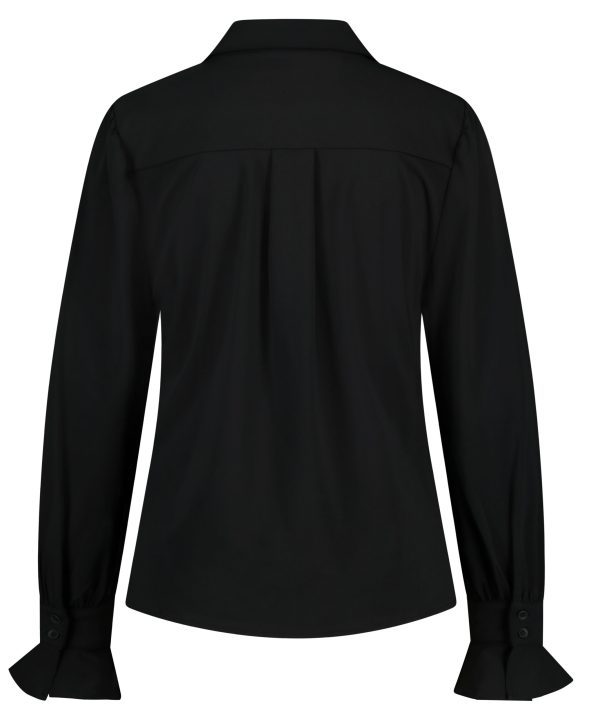 Lady Day | Blouse Franky - Black - Travelstof