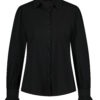 Lady Day | Blouse Franky - Black - Travelstof