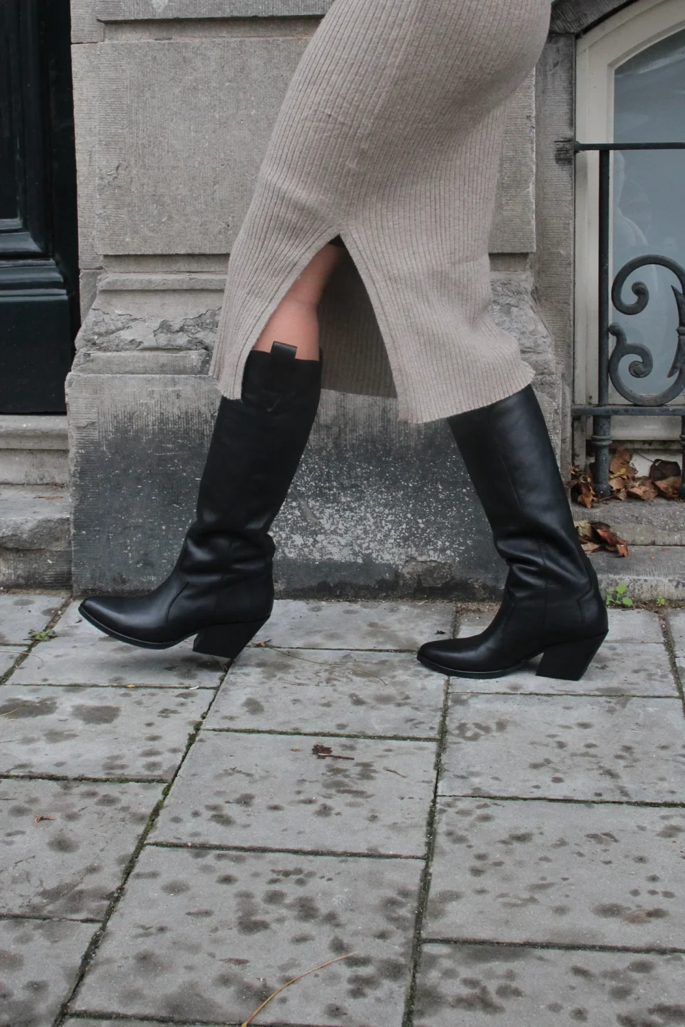 Babouche - Florine Boots - Black