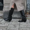 Babouche - Florine Boots - Black