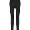 Lady Day - Trouser Leanne - Brushed Black - Travelstof - Damesbroek - Zwart Black - Herfst Winter.