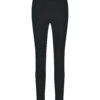 Lady Day - Trouser Leanne - Brushed Black - Travelstof - Damesbroek - Zwart Black - Herfst Winter.