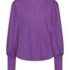 Lady Day - Trui Phantom - Twilight - Travelstof - Sweater - Damestrui - Paars Purple - Pofmouw