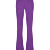 Lady Day - Poppy Flared - Twilight - Travelstof - Paars Purple - Damesbroek - Trouser - Uitlopende pijp.