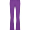 Lady Day - Poppy Flared - Twilight - Travelstof - Paars Purple - Damesbroek - Trouser - Uitlopende pijp.