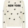 Lady Day - Sweater Stella - Champagne - Travelstof - Damestrui - New York - Off white - Trui.