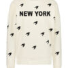 Lady Day - Sweater Stella - Champagne - Travelstof - Damestrui - New York - Off white - Trui.