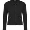 Lady Day - Jacket Turner Brushed - Black - Travelstof - Damesjas - Zwart - rits