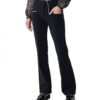 Zip73 | Flair Buckle - Black | Travelstof | zwart broek trouser