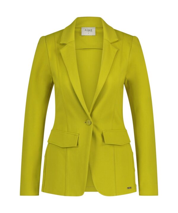 Aime Balance | Sanne Blazer - Lime green | Travelstof