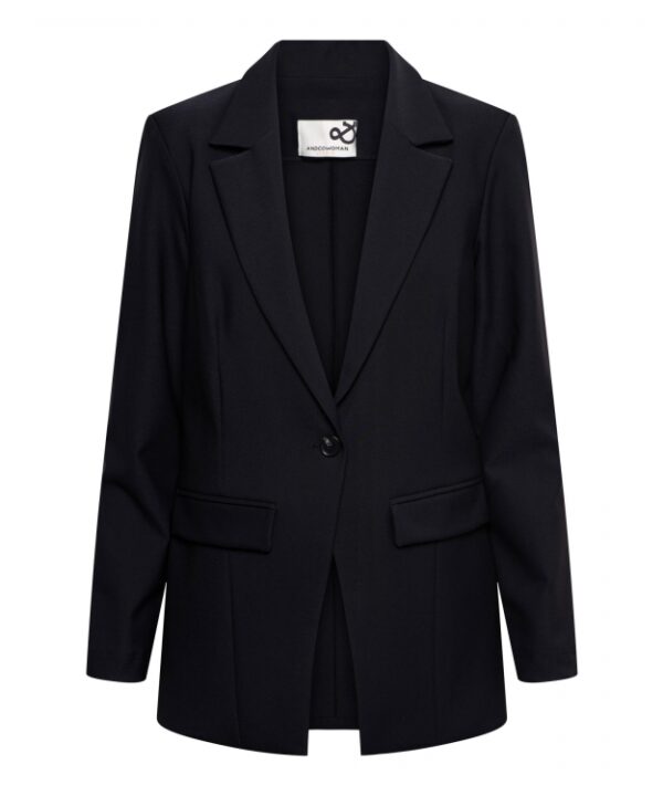 &Co Woman - Philline Heavy Travel Blazer - Black