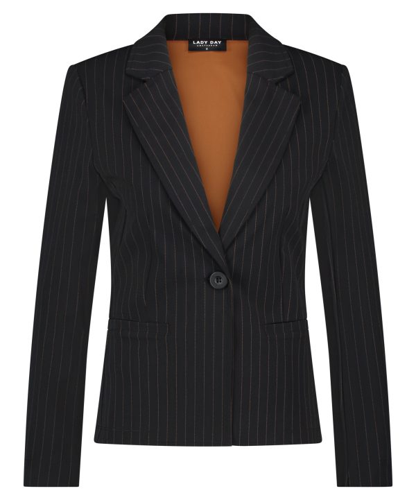 Lady Day - Blazer Billy - Pinstripe Black | Morgen in huis