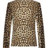 Lady Day - Blazer Billy - Leopard Print Travelstof blazer voor dames vrouwen kleding mode in leopard print Stretch stof