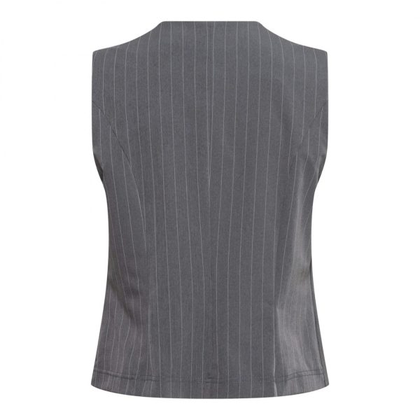 &Co Woman - Priya Stripe Travel - Grey