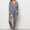 &Co Woman - Priya Stripe Travel - Grey