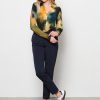 &Co Woman - Vayen Flower Blouse - Black Multi