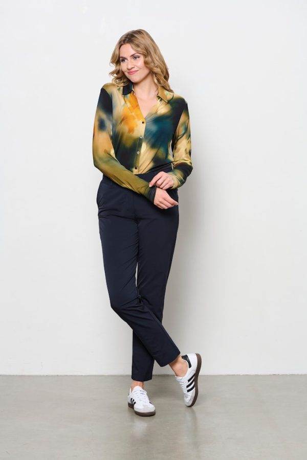 &Co Woman - Vayen Flower Blouse - Black Multi