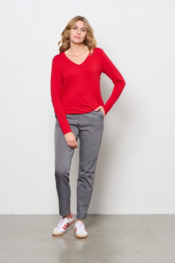 &Co Woman - Vieve Top - Red