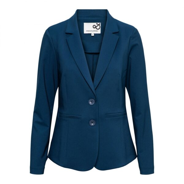 &Co Woman - Phileine Comfort Twill Blazer - Denim