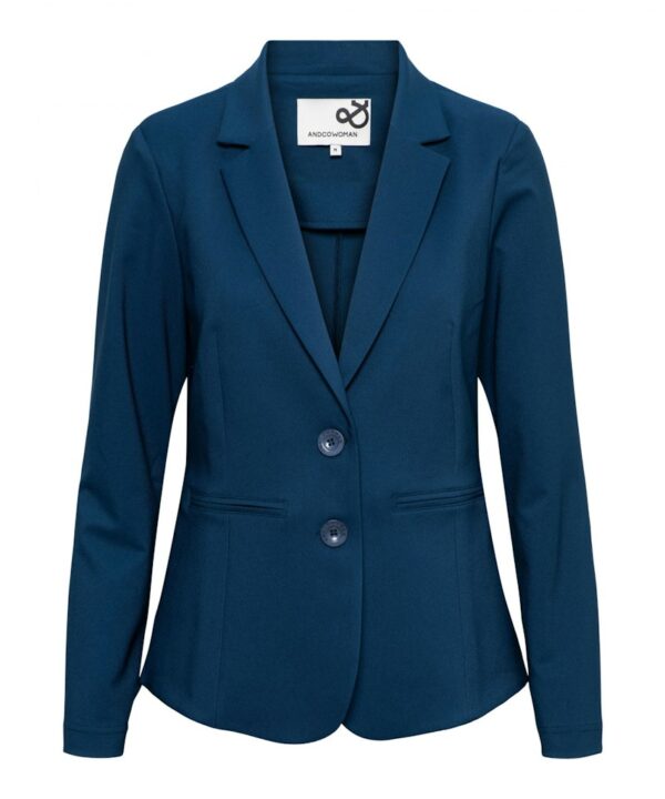 &Co Woman - Phileine Comfort Twill Blazer - Denim