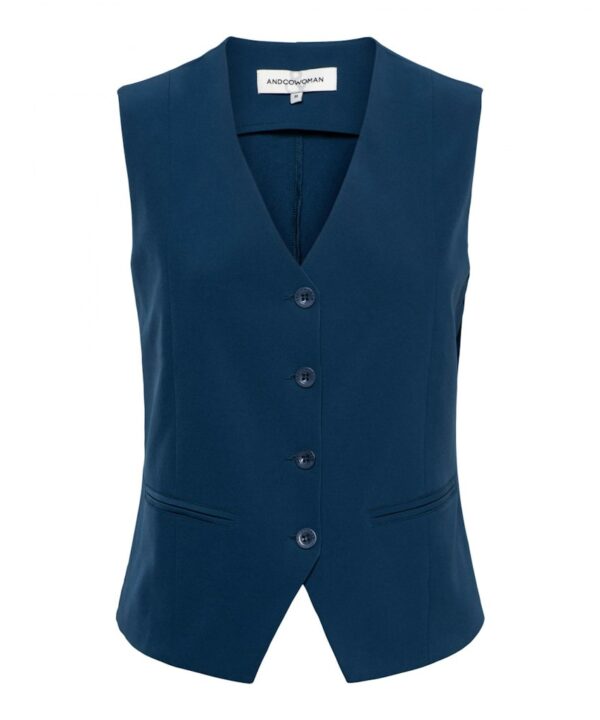 &Co Woman - Phileine Comfort Twill Blazer - Denim