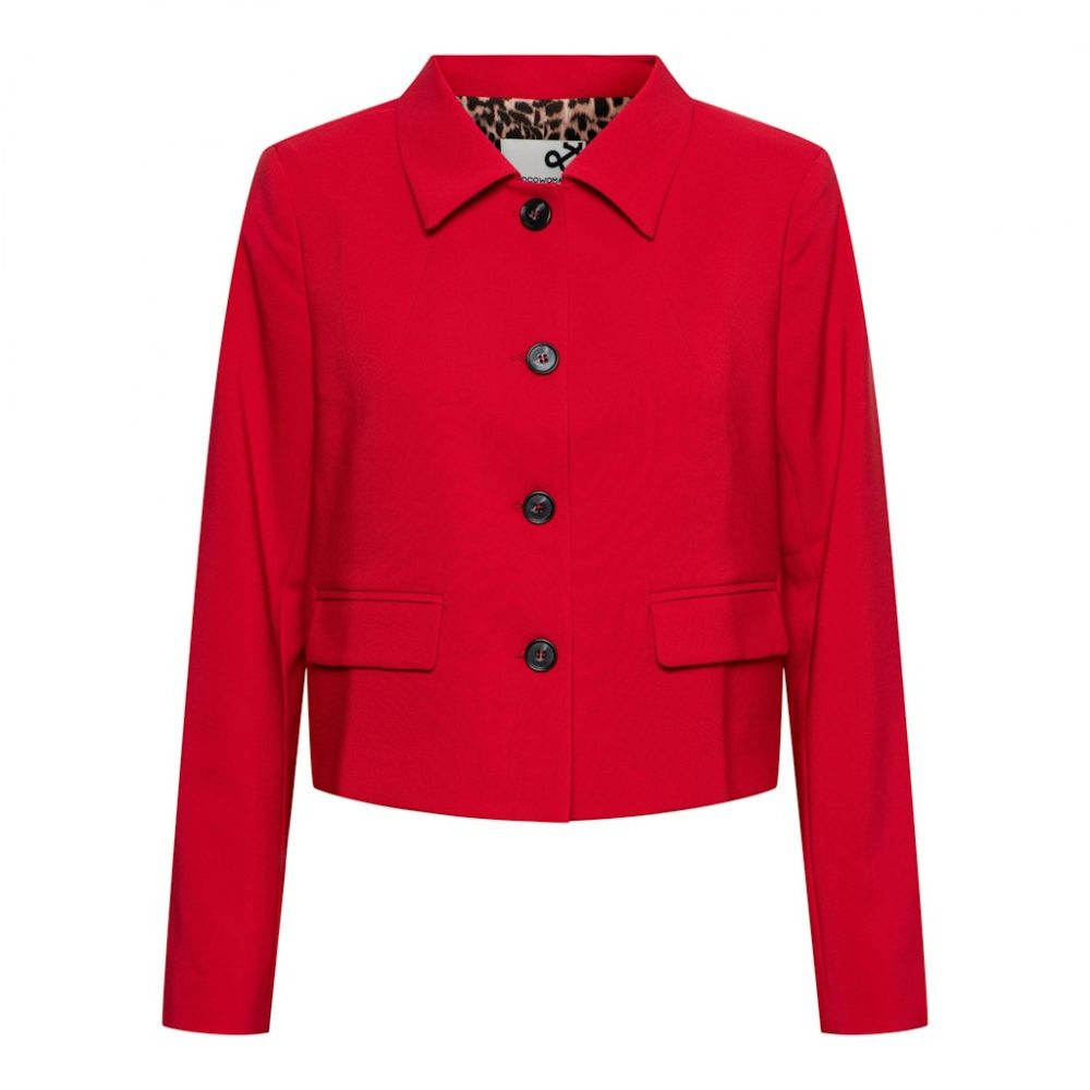 &Co Woman - Cameron Blazer - Red