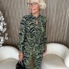 Aime - Vai Blouse - Frosty Leaves | Travelstof | Dameskleding