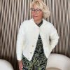 Aime Balance - Bobby Cardigan - Bone | Travelstof voor dameskleding | Herfstkleding