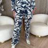 Aime - Serenity Trousers - Iced Flower | Travelkleding voor damesmode | Herfstcollectie