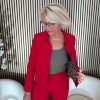 &Co Woman - Cameron Blazer - Red | Morgen in huis
