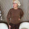 Lady Day - Vivian trui Lurex - Copper