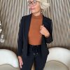 Lady Day - Blazer Billy - Pinstripe Black