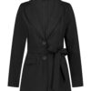 Lady Day - Blazer Lois - Black AW | Travelstof | Morgen in huis