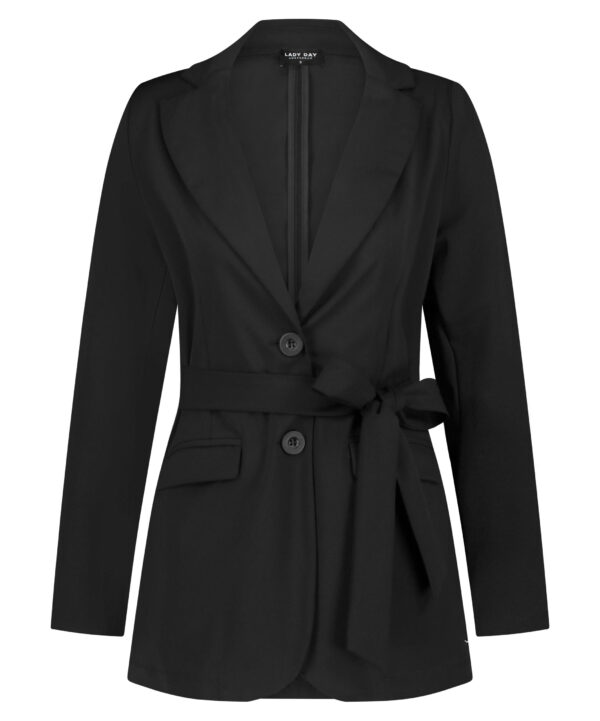 Lady Day - Blazer Lois - Black AW | Travelstof | Morgen in huis