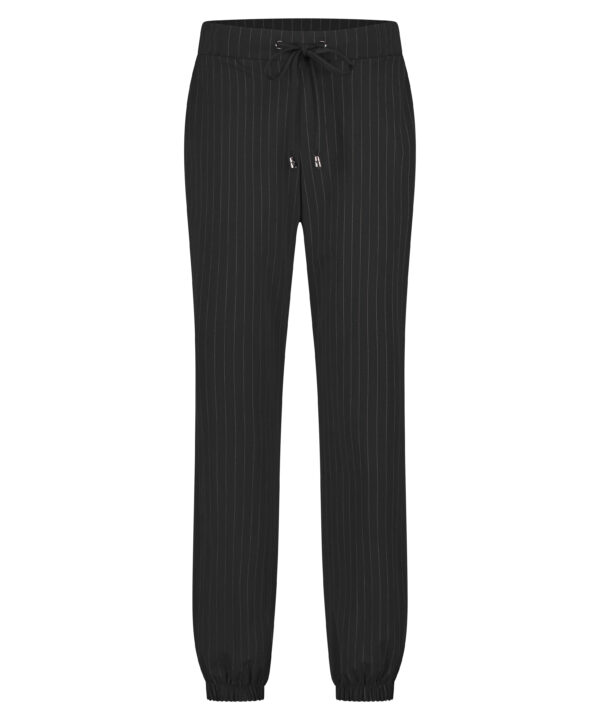 Lady Day - Trouser Maverick - Pinstripe Black