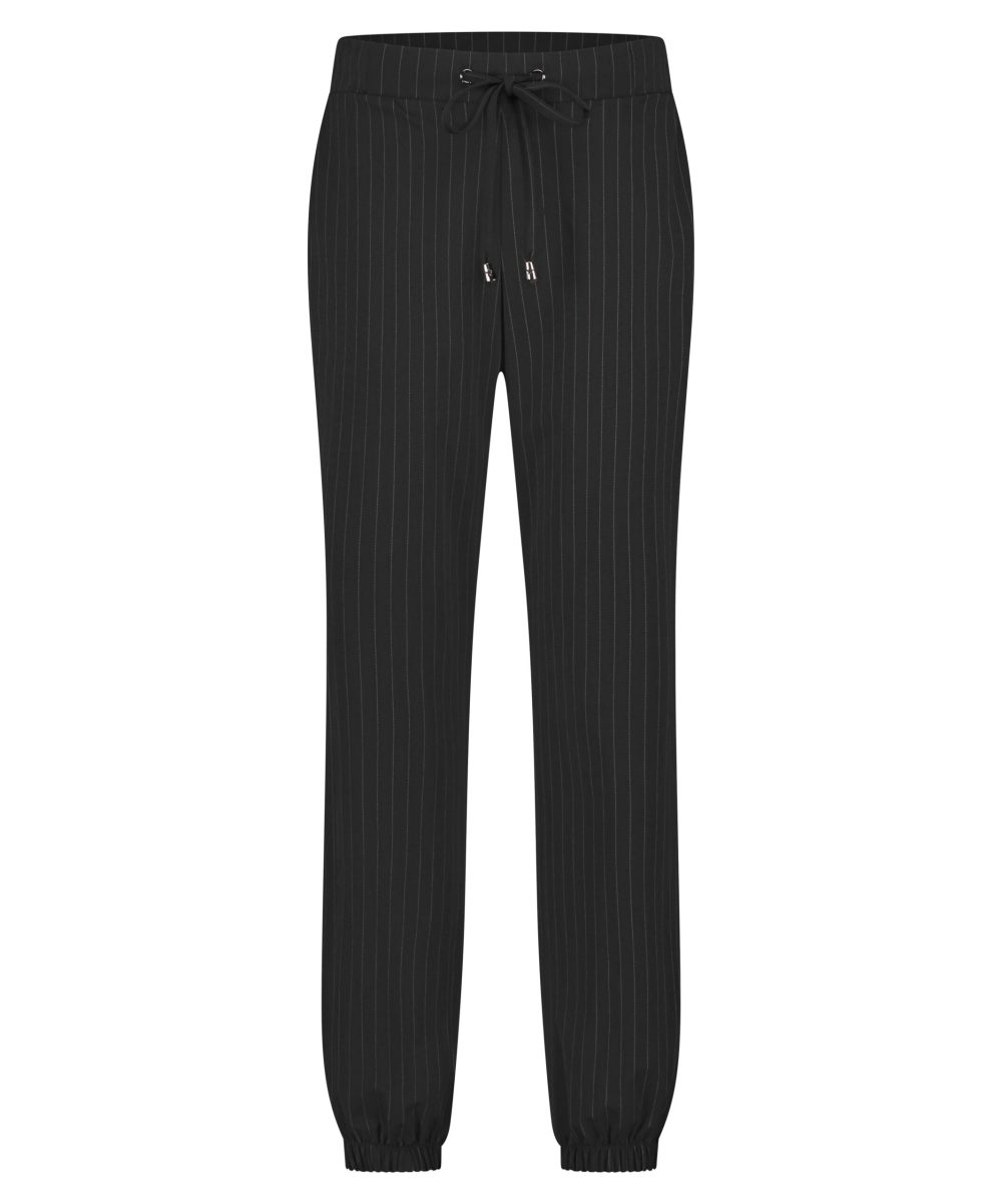 Lady Day - Trouser Maverick - Pinstripe Black