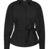 Lady Day - Blouse Mavis - Black | Travelstof | Morgen in huis