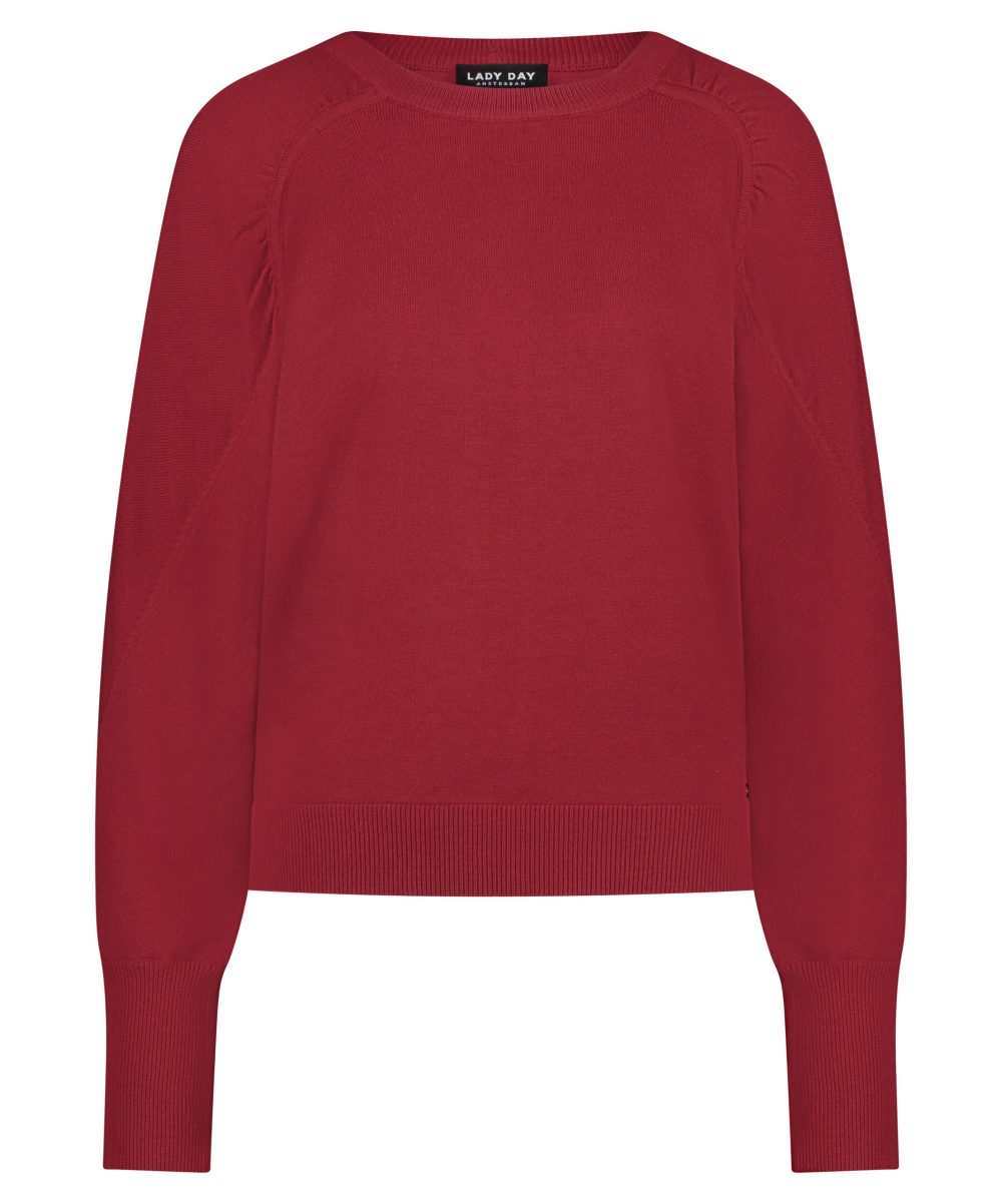 Lady day Vivian valentine sweater trui red travelstof