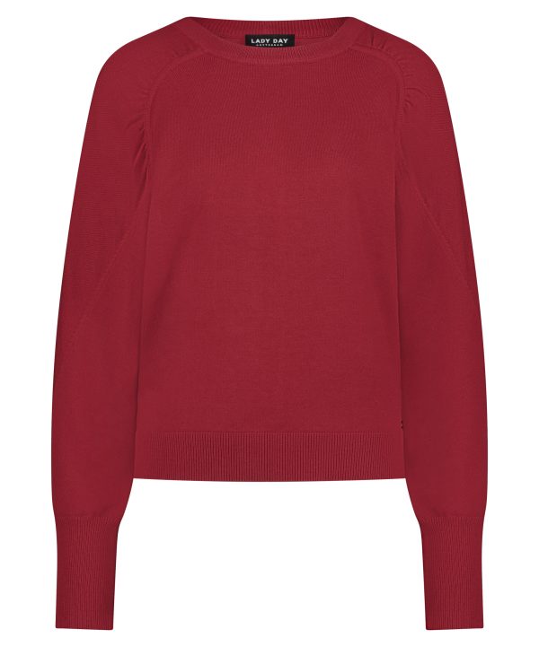 Lady day Vivian valentine sweater trui red travelstof