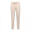 &Co Woman - Peppe Travel - Sand Travelstof Dames Mode Beige Sand Broek Kleding