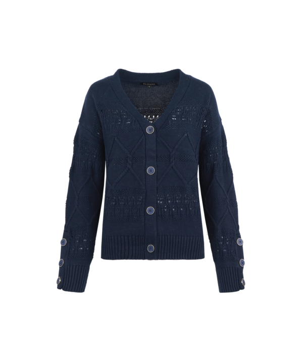 G-maxx - Ellany vest - Midnight blue | Morgen in huis